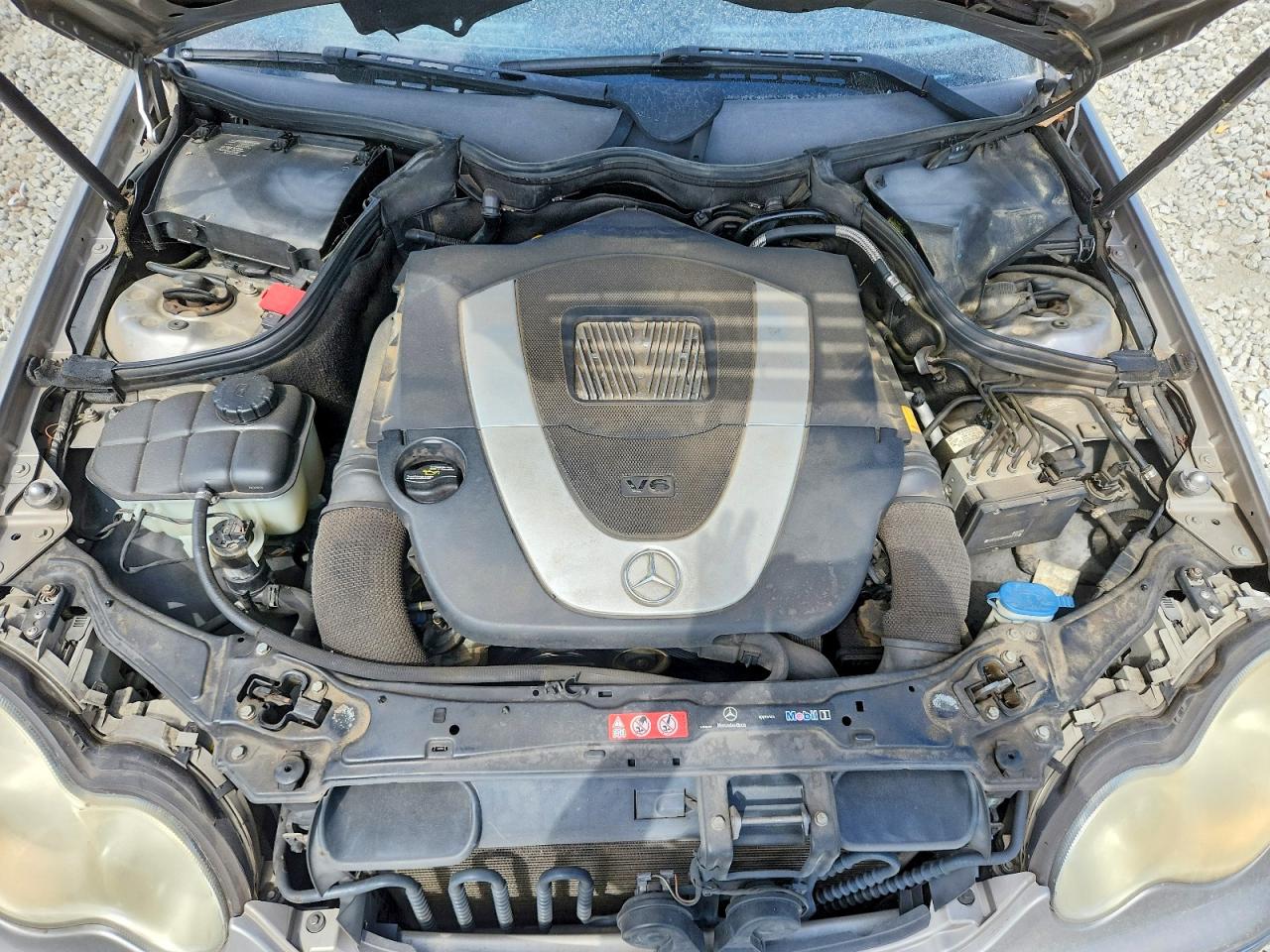 2007 Mercedes-benz C 230 Бежевый vin: WDBRF52H77E023342