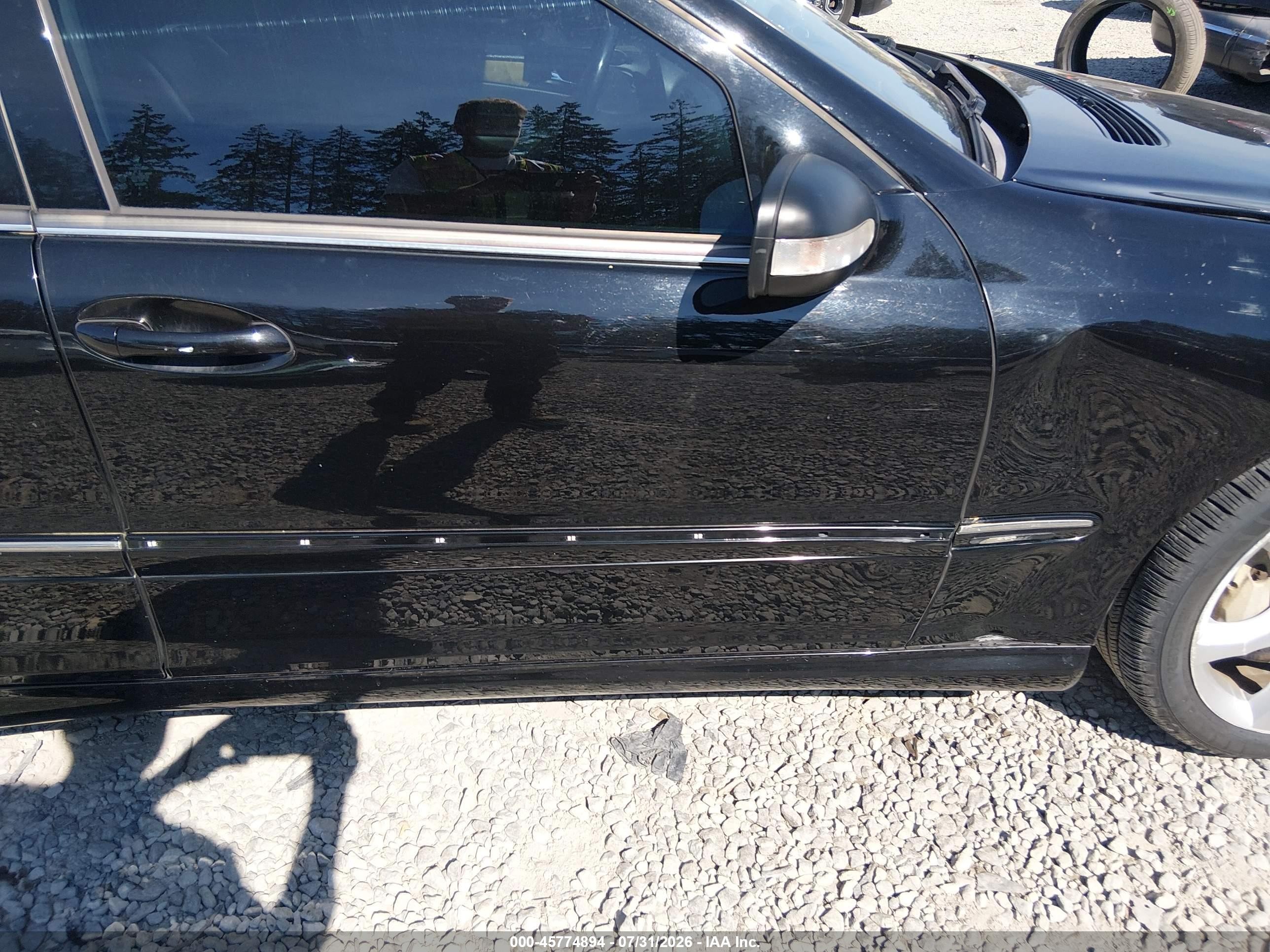 2007 Mercedes-benz C 230 Sport Black vin: WDBRF52H77F913771