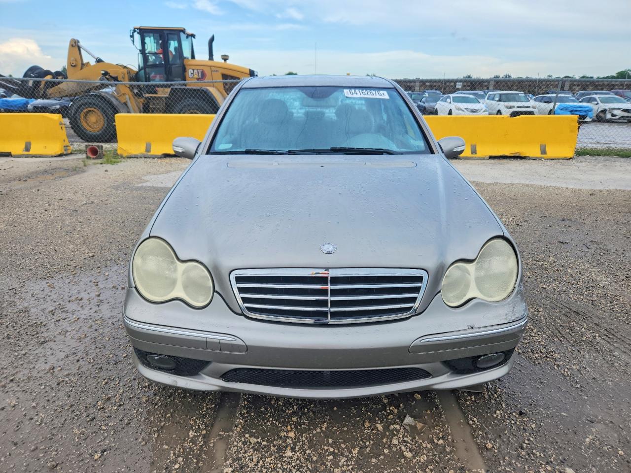 2007 Mercedes-benz C 230 Gray vin: WDBRF52H77F932482
