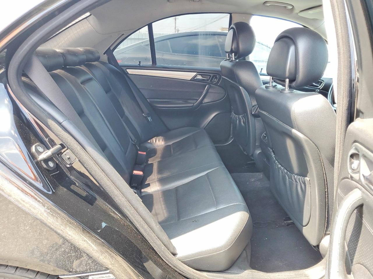 2006 Mercedes-benz C 230 Black vin: WDBRF52H86F740681