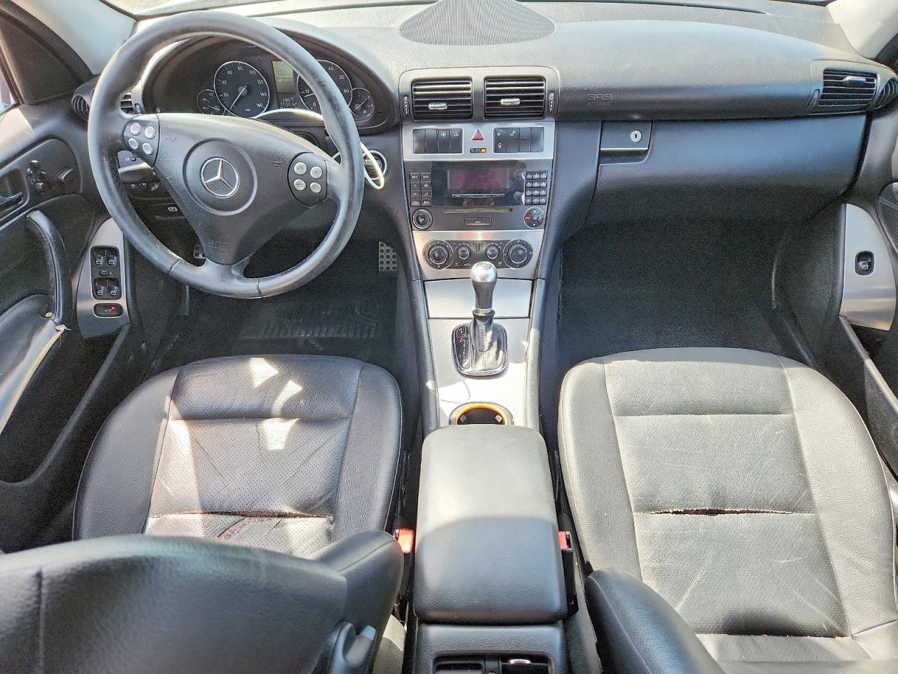 2006 Mercedes-benz C 230 Silver vin: WDBRF52H86F826248