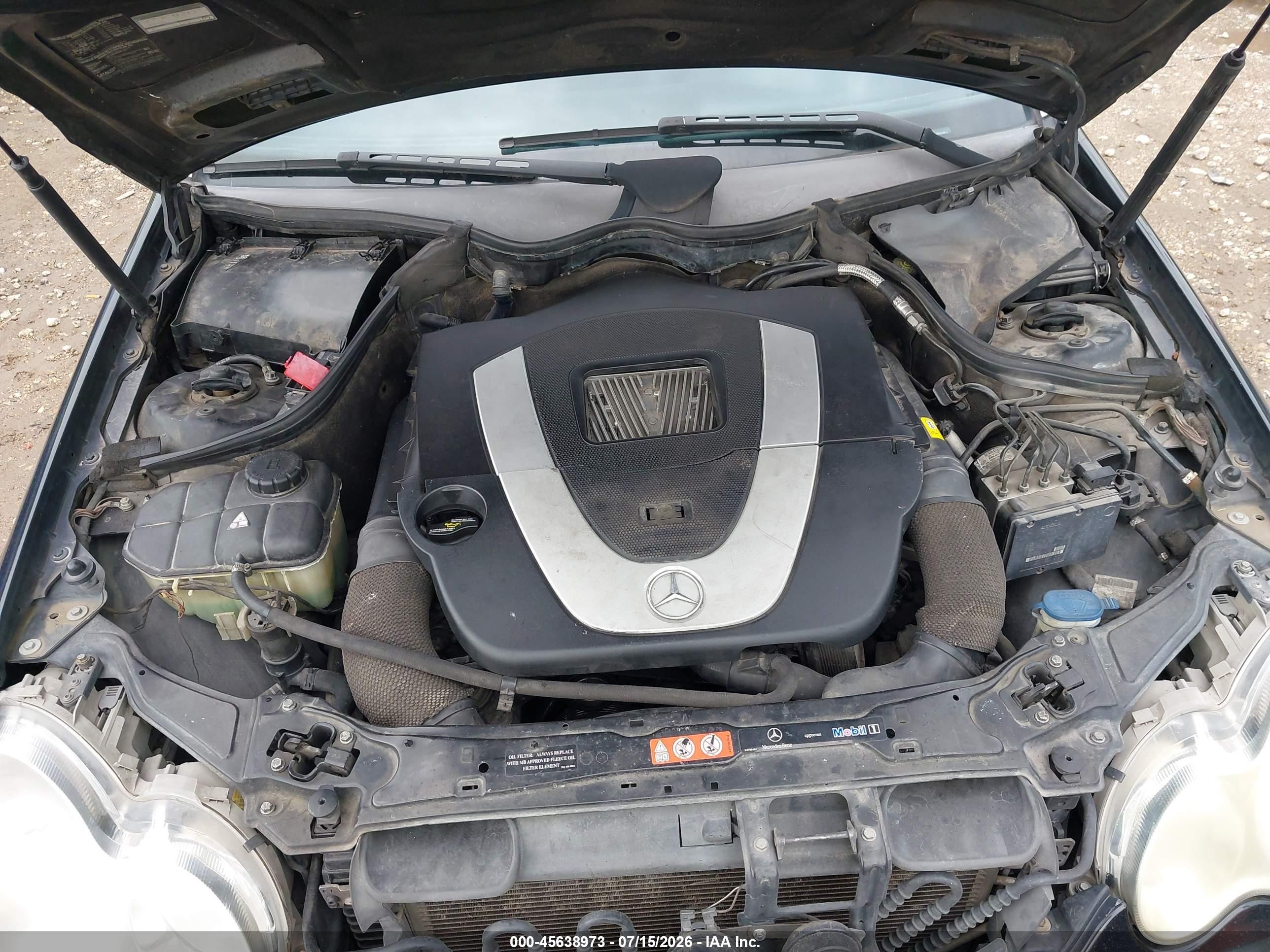 2007 Mercedes-benz C 230 Sport Black vin: WDBRF52H87F843794
