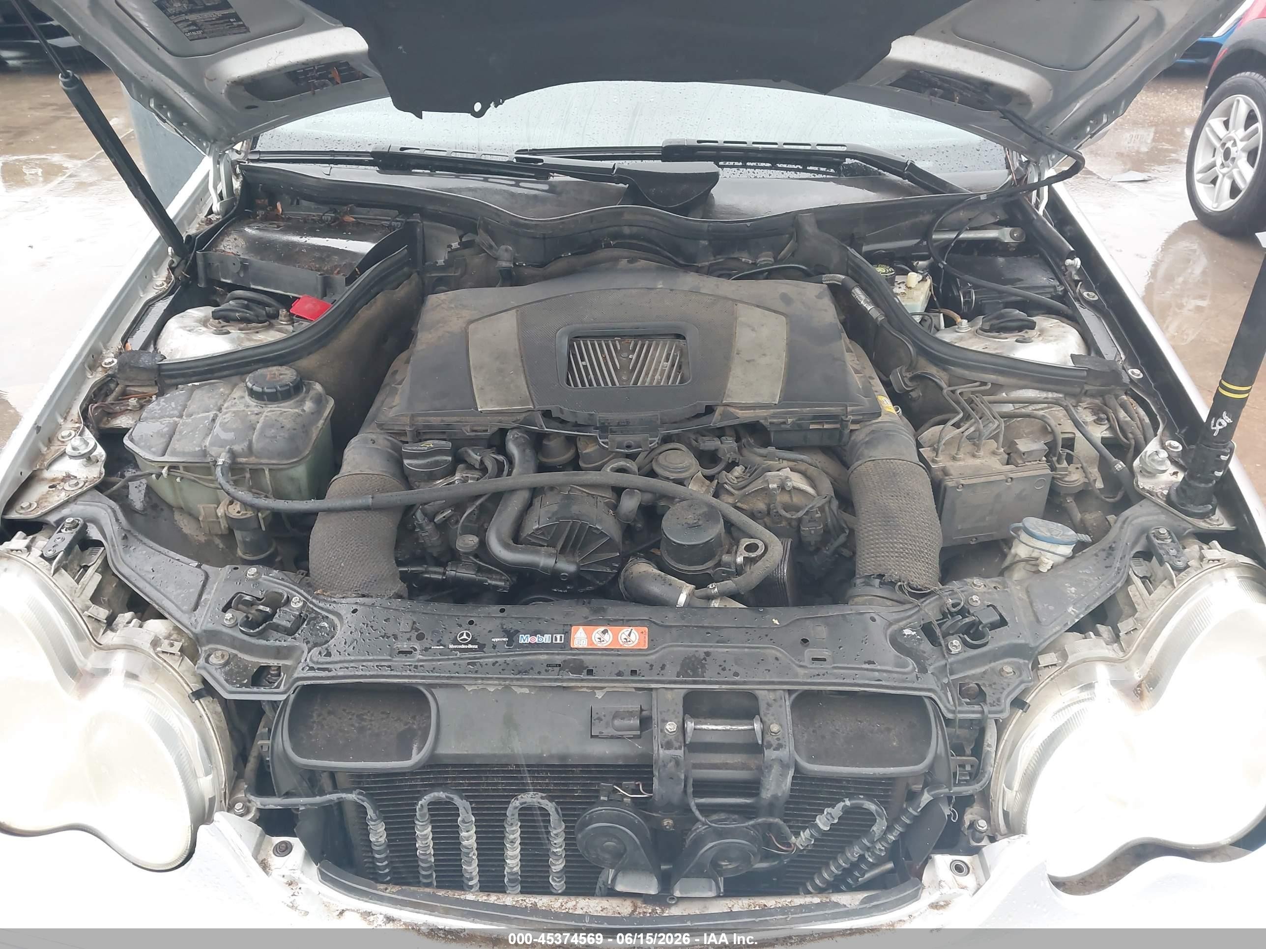 2007 Mercedes-benz C 230 Sport Silver vin: WDBRF52H87F898620
