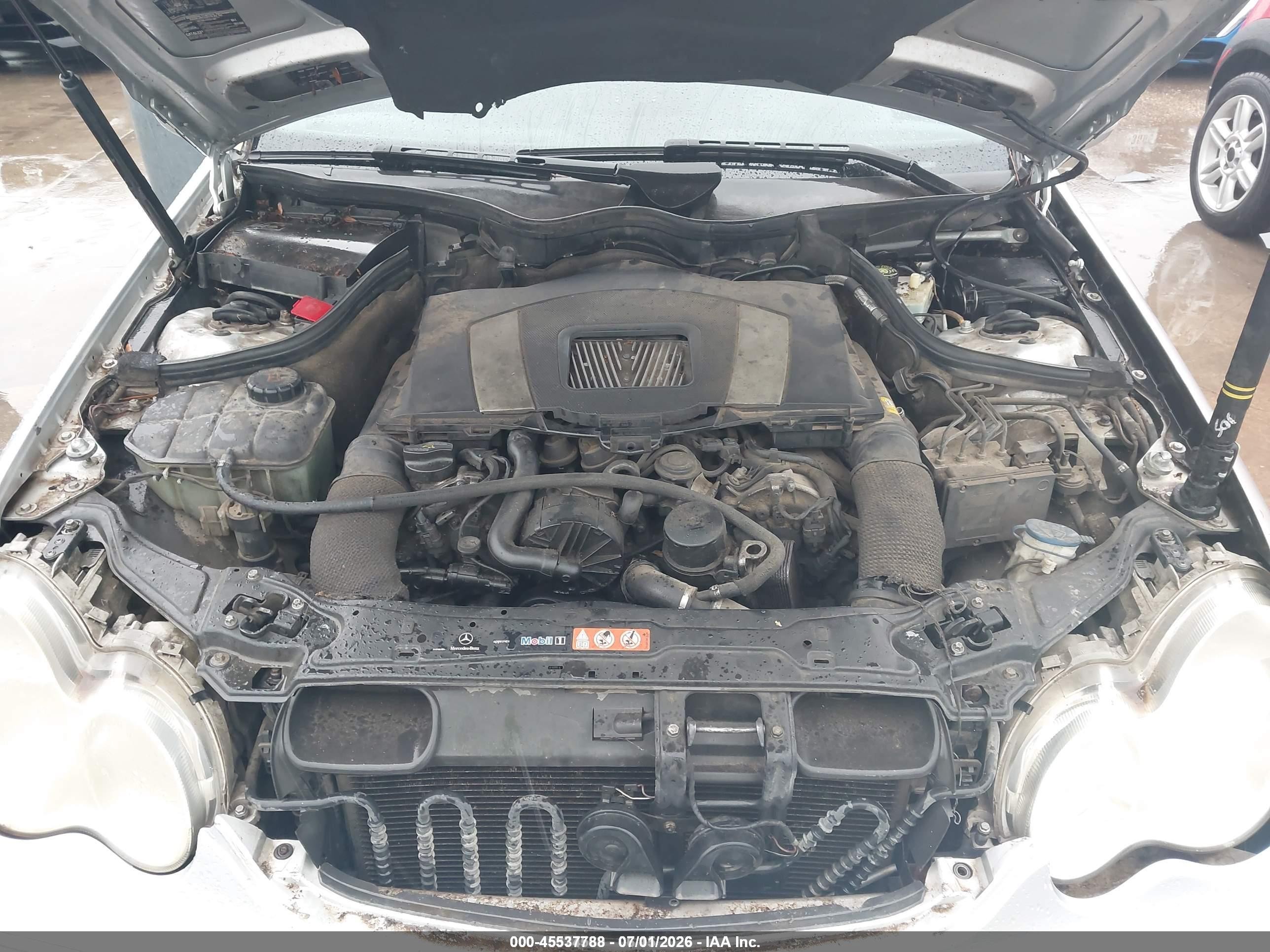 2007 Mercedes-benz C 230 Sport Silver vin: WDBRF52H87F898620