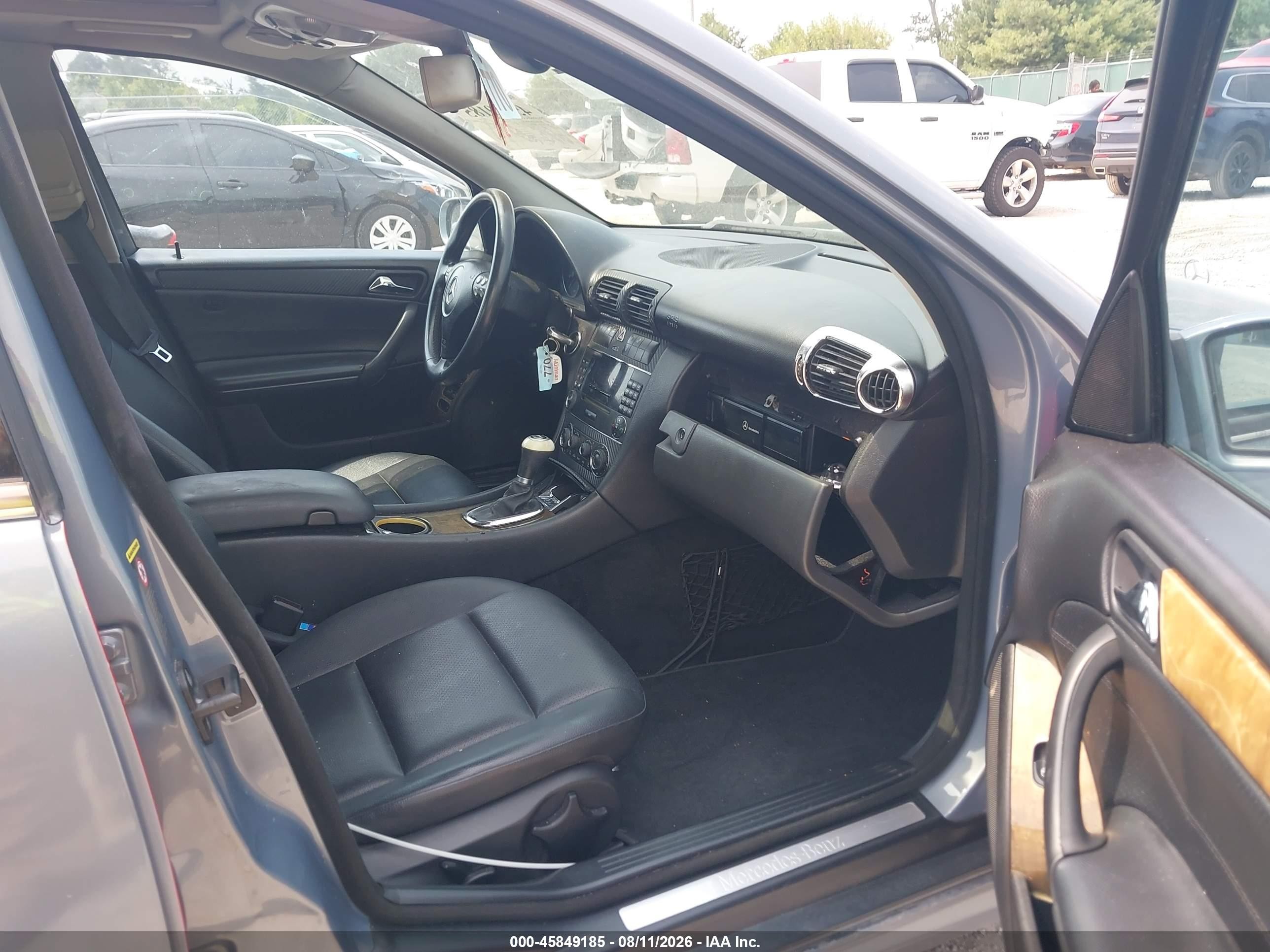 2007 Mercedes-benz C 230 Sport Teal vin: WDBRF52H87F908319