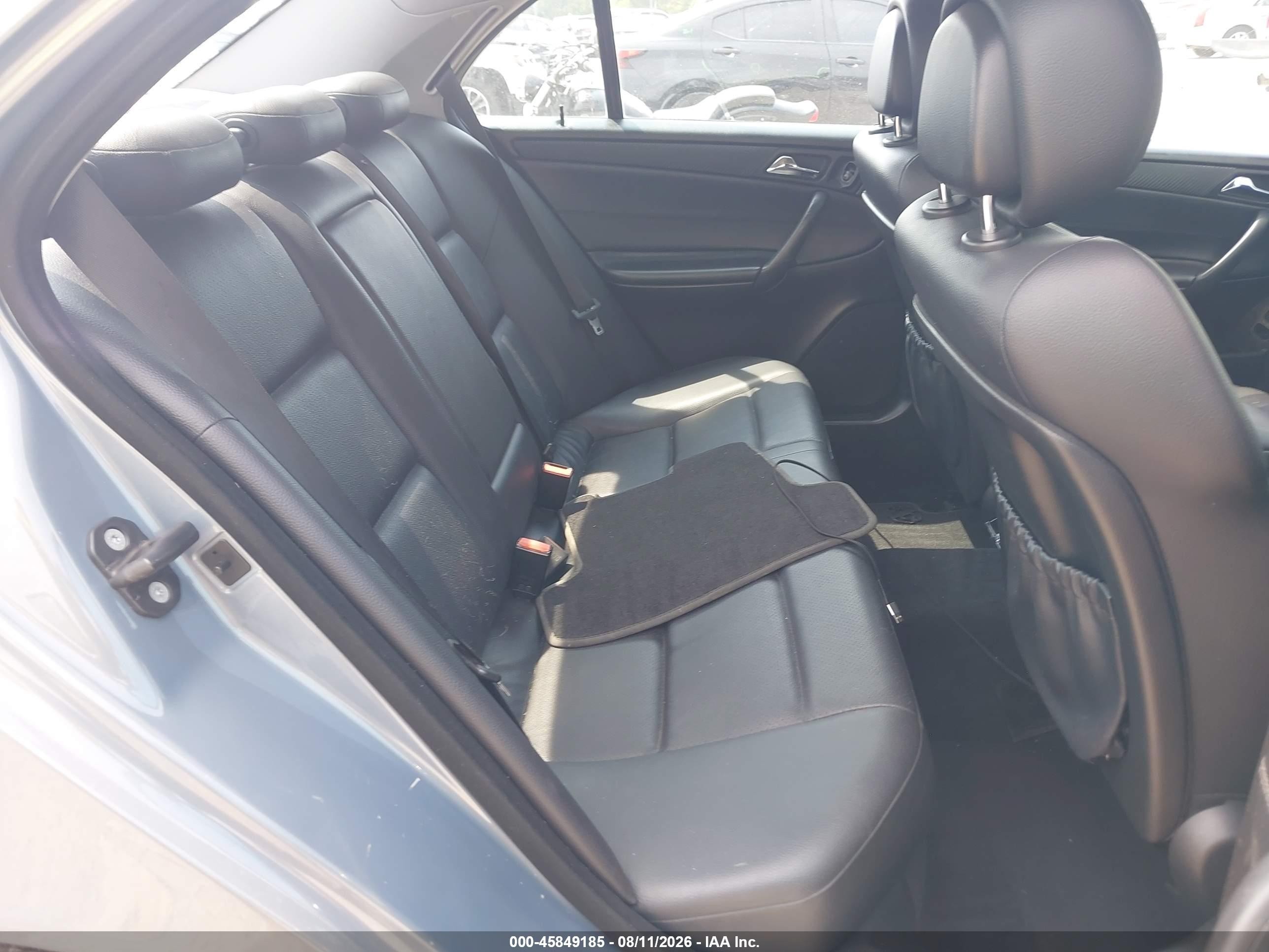 2007 Mercedes-benz C 230 Sport Teal vin: WDBRF52H87F908319
