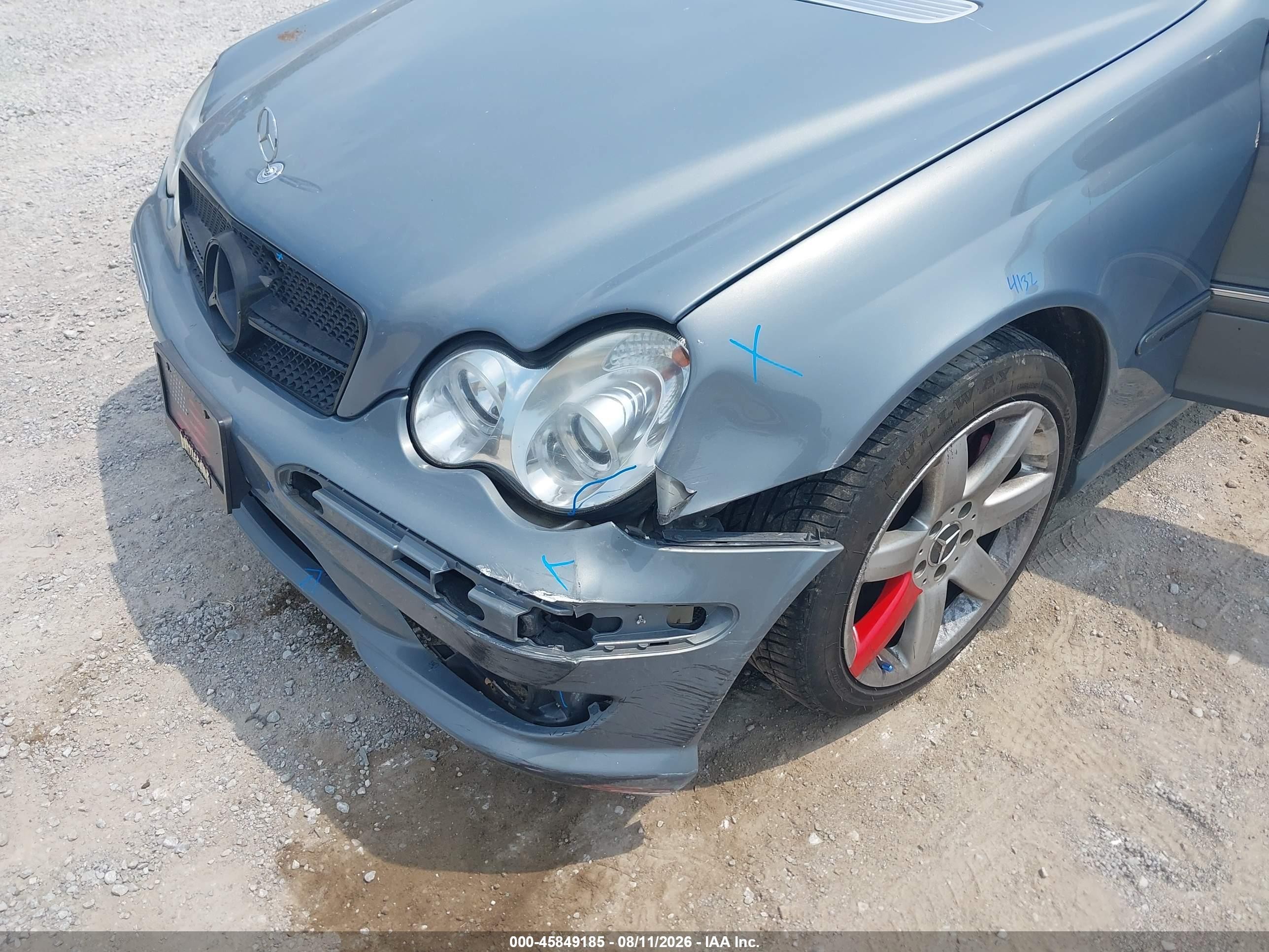 2007 Mercedes-benz C 230 Sport Teal vin: WDBRF52H87F908319