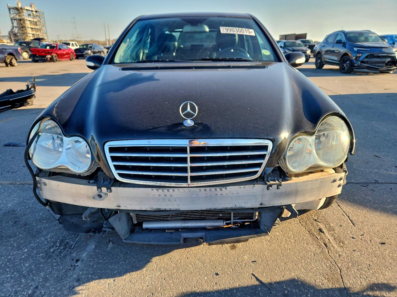 2007 Mercedes-benz C 230 Черный vin: WDBRF52H87F935231