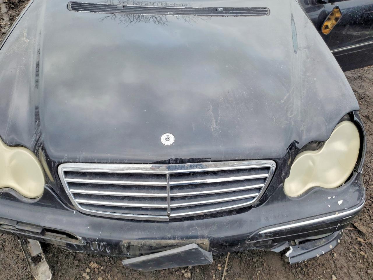 2006 Mercedes-benz C 230 Черный vin: WDBRF52H96A847056