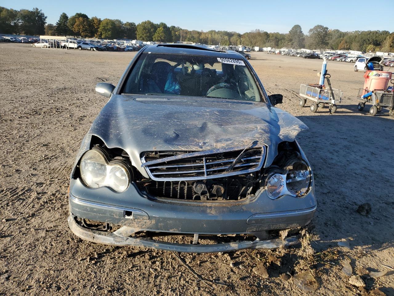 2006 Mercedes-benz C 230 Turquoise vin: WDBRF52H96A850829