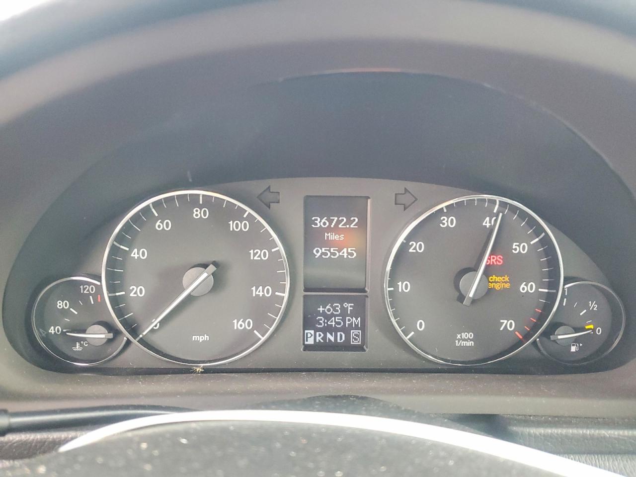 2006 Mercedes-benz C 230 Black vin: WDBRF52H96A907286