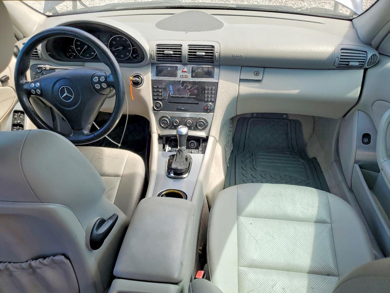 2006 Mercedes-benz C 230 Blue vin: WDBRF52H96F784012