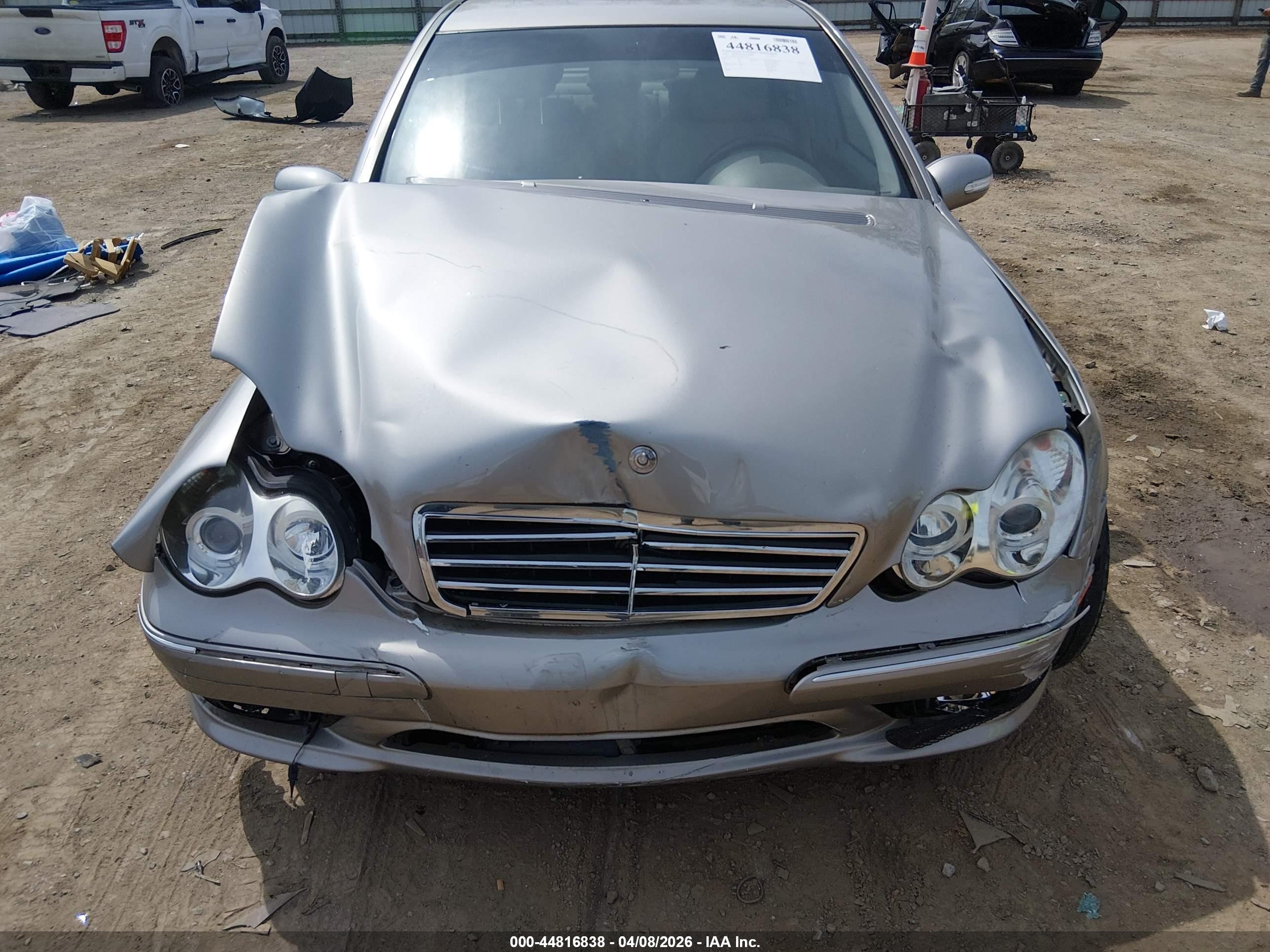 2006 Mercedes-benz C 230 Sport Pewter vin: WDBRF52H96F785127