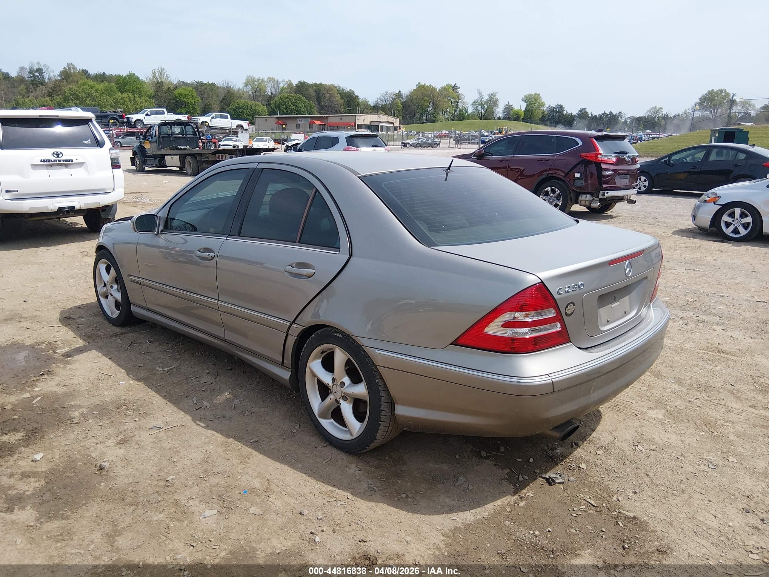 2006 Mercedes-benz C 230 Sport Pewter vin: WDBRF52H96F785127