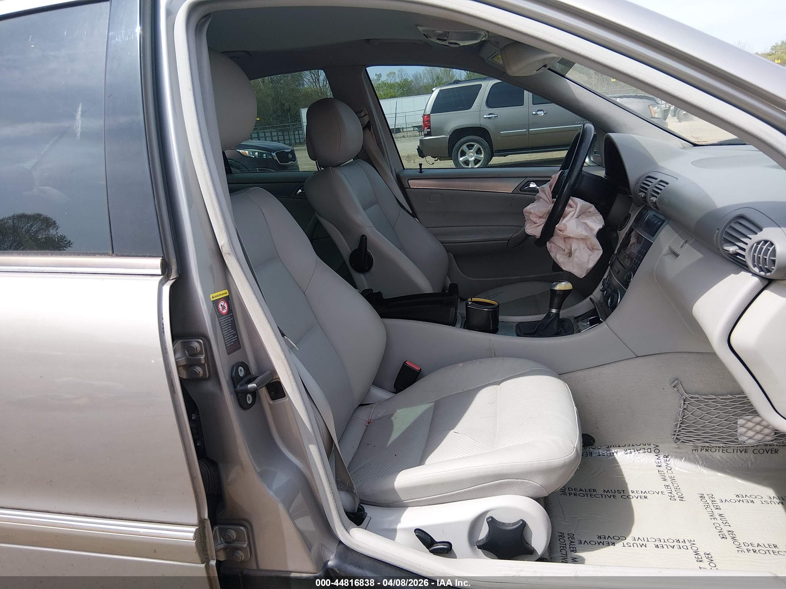 2006 Mercedes-benz C 230 Sport Pewter vin: WDBRF52H96F785127