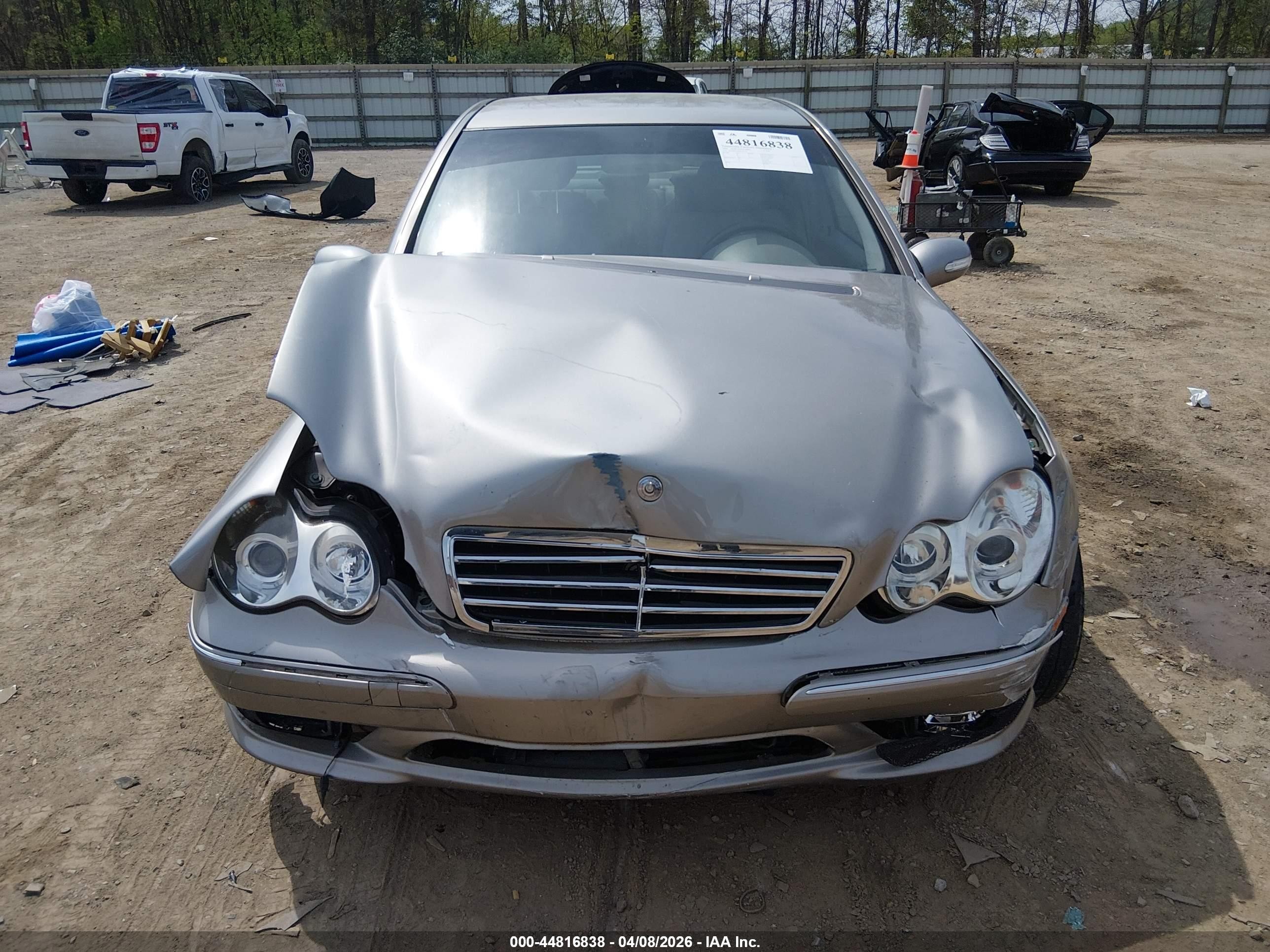 2006 Mercedes-benz C 230 Sport Pewter vin: WDBRF52H96F785127