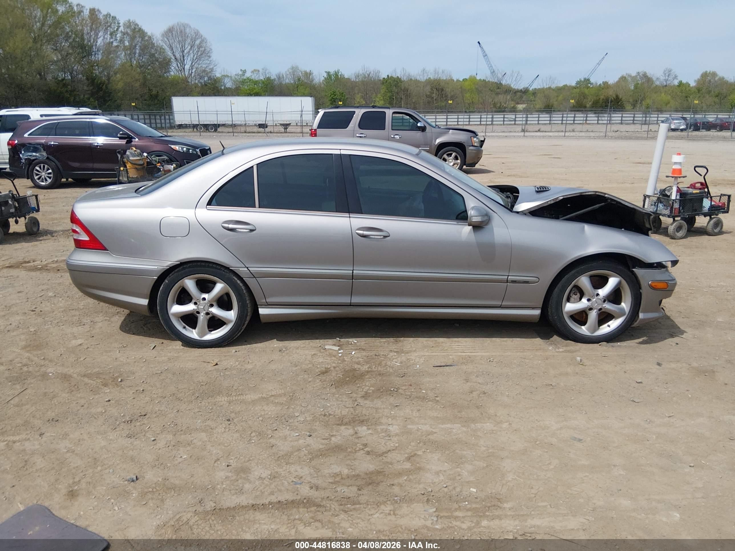2006 Mercedes-benz C 230 Sport Pewter vin: WDBRF52H96F785127