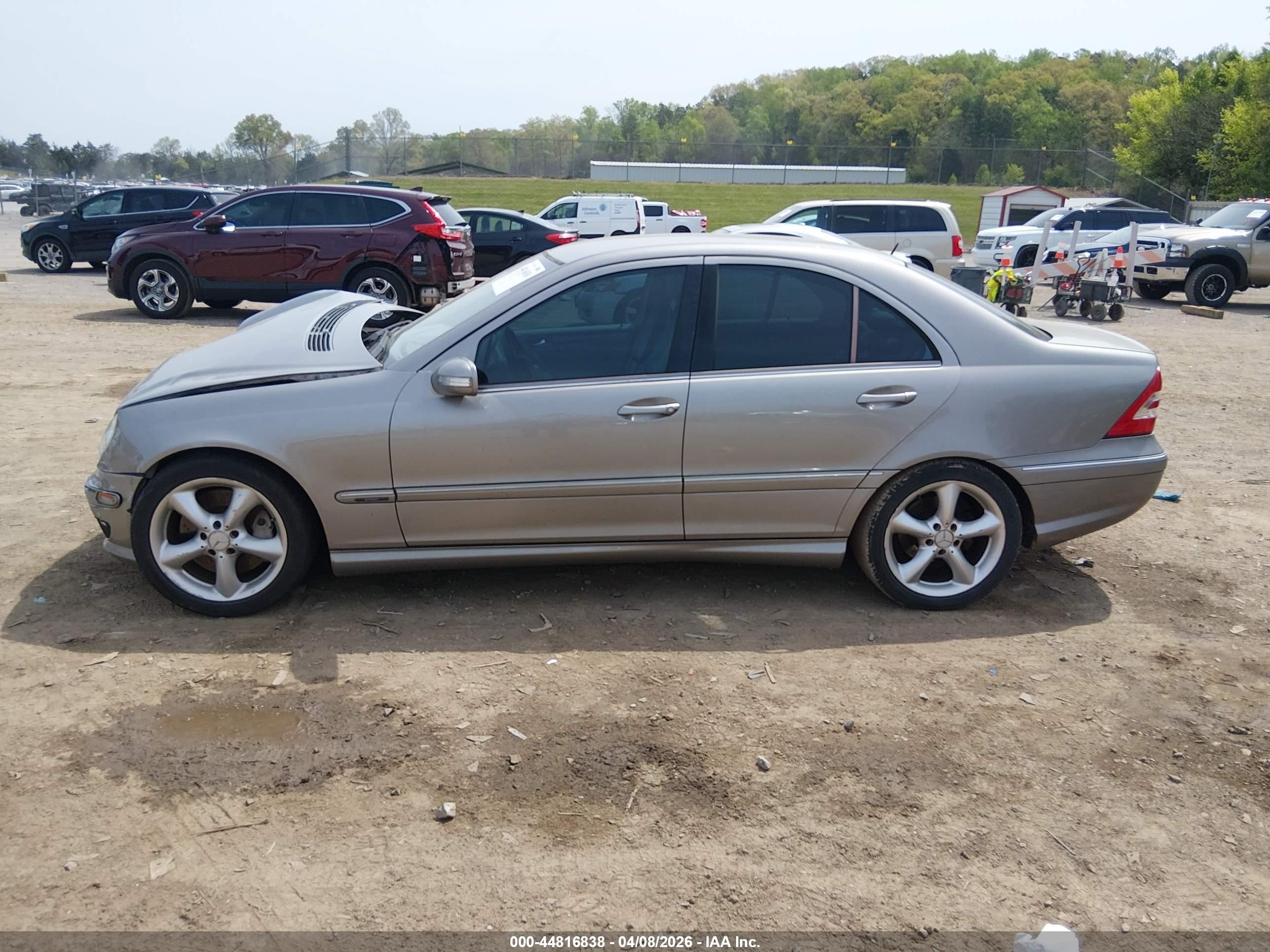 2006 Mercedes-benz C 230 Sport Pewter vin: WDBRF52H96F785127
