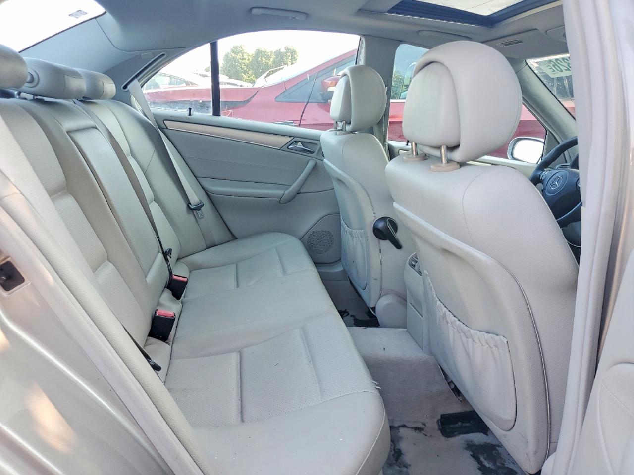 2006 Mercedes-benz C 230 Silver vin: WDBRF52H96F810768