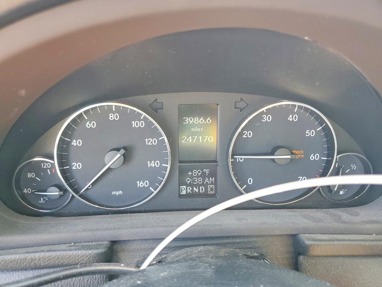 2007 Mercedes-benz C 230 White vin: WDBRF52H97A943528