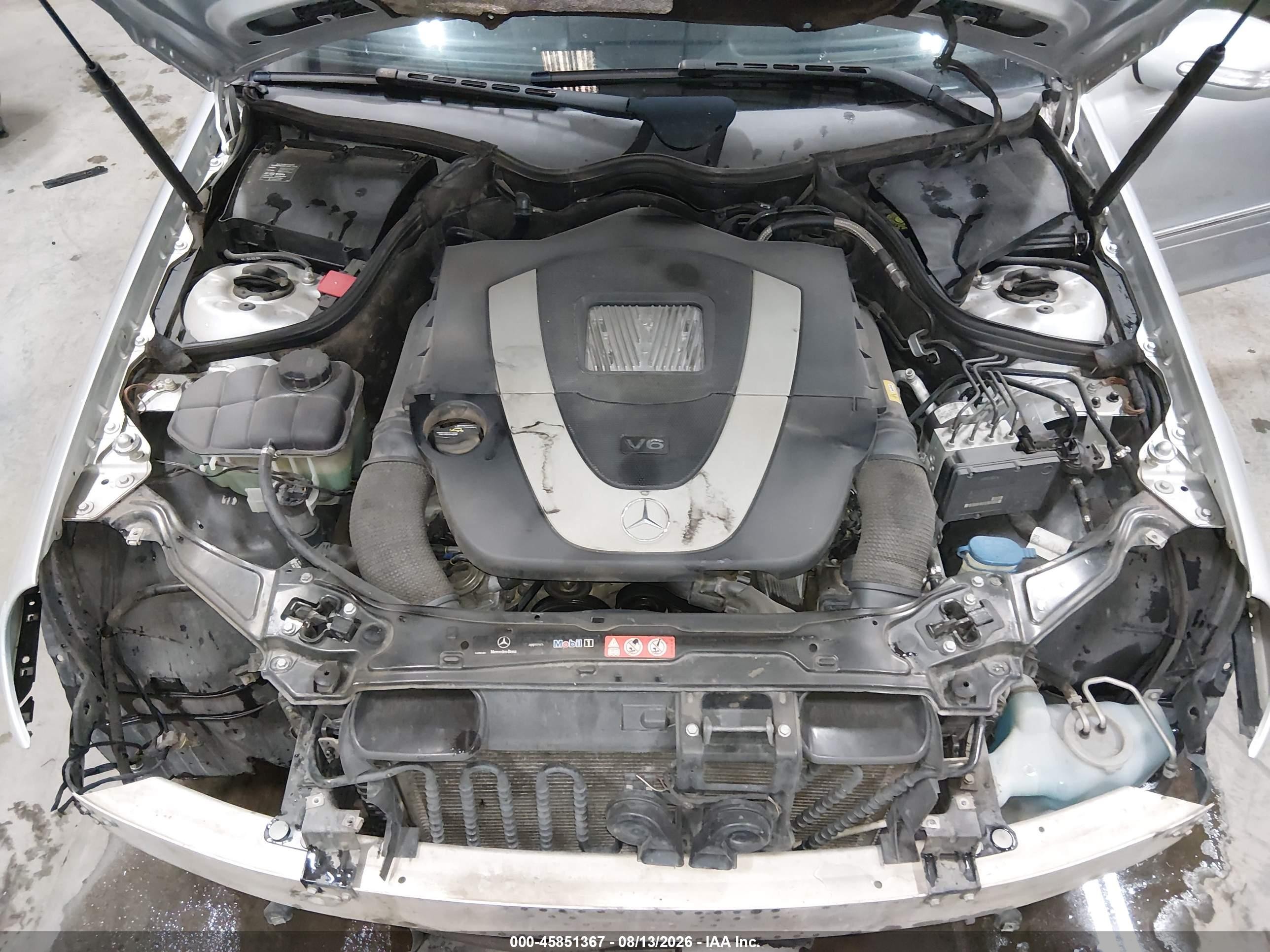 2007 Mercedes-benz C 230 Sport Серебряный vin: WDBRF52H97F934959