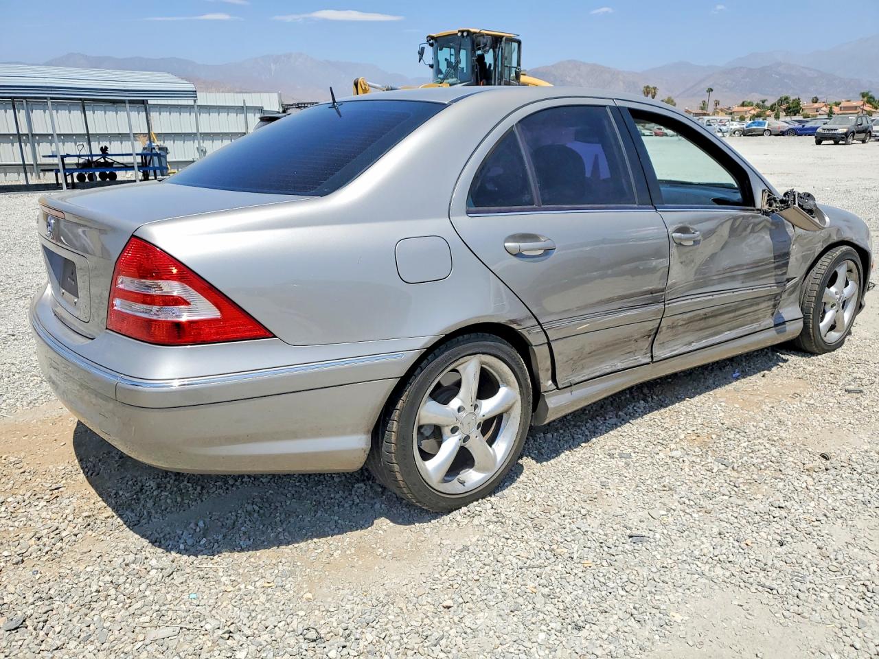 2006 Mercedes-benz C 230 Beige vin: WDBRF52HX6A889476