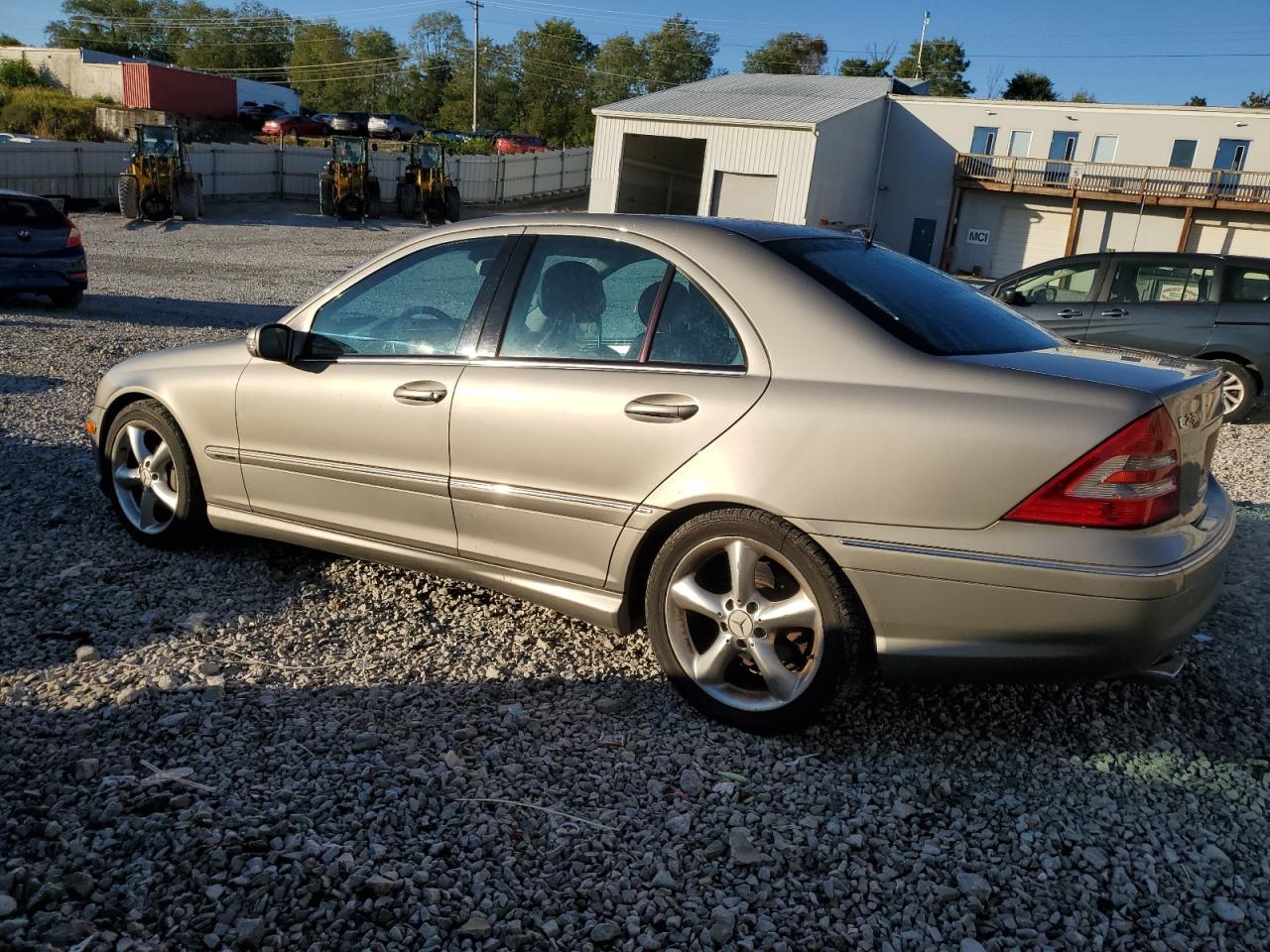 2006 Mercedes-benz C 230 Gray vin: WDBRF52HX6A916479