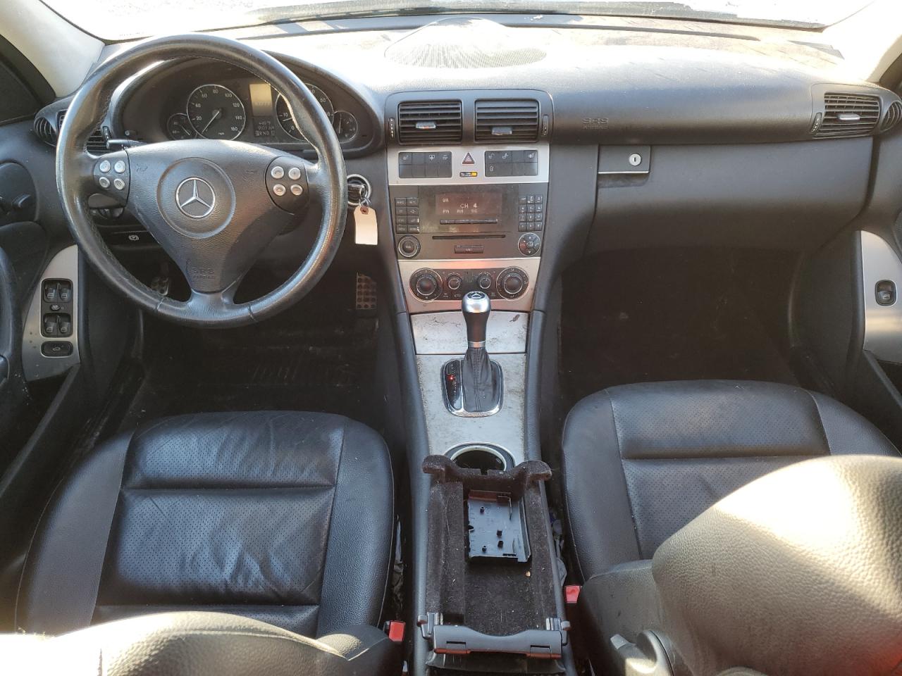 2006 Mercedes-benz C 230 Gray vin: WDBRF52HX6A916479