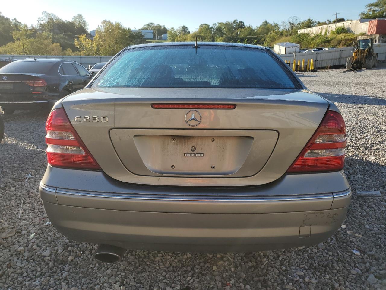 2006 Mercedes-benz C 230 Gray vin: WDBRF52HX6A916479