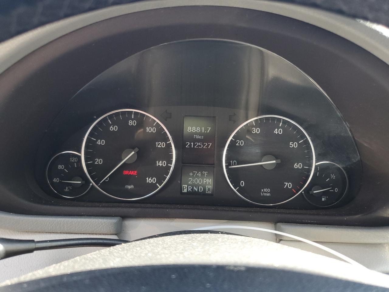 2006 Mercedes-benz C 230 Silver vin: WDBRF52HX6E019784
