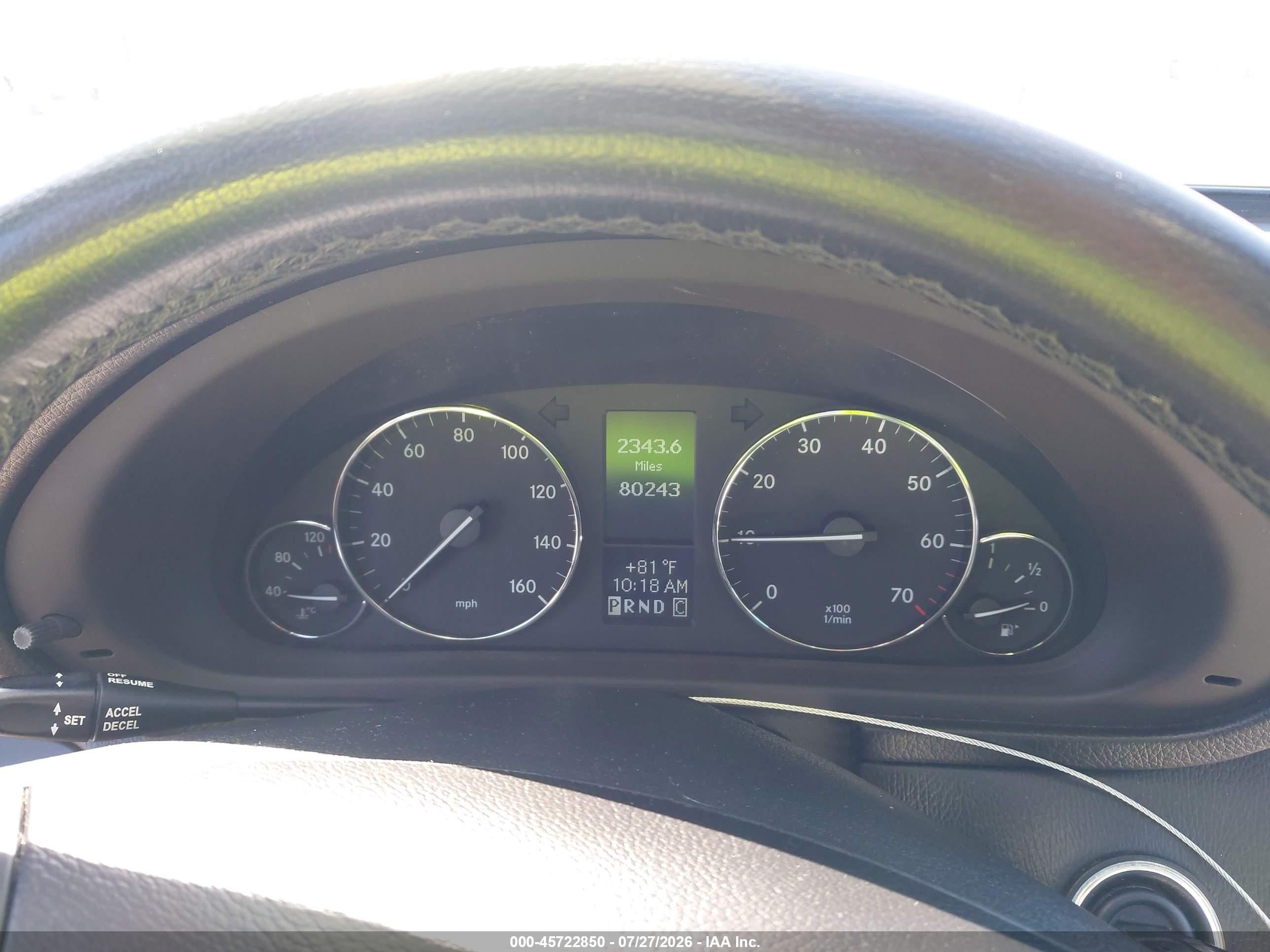 2006 Mercedes-benz C 230 Sport Серебряный vin: WDBRF52HX6F743663