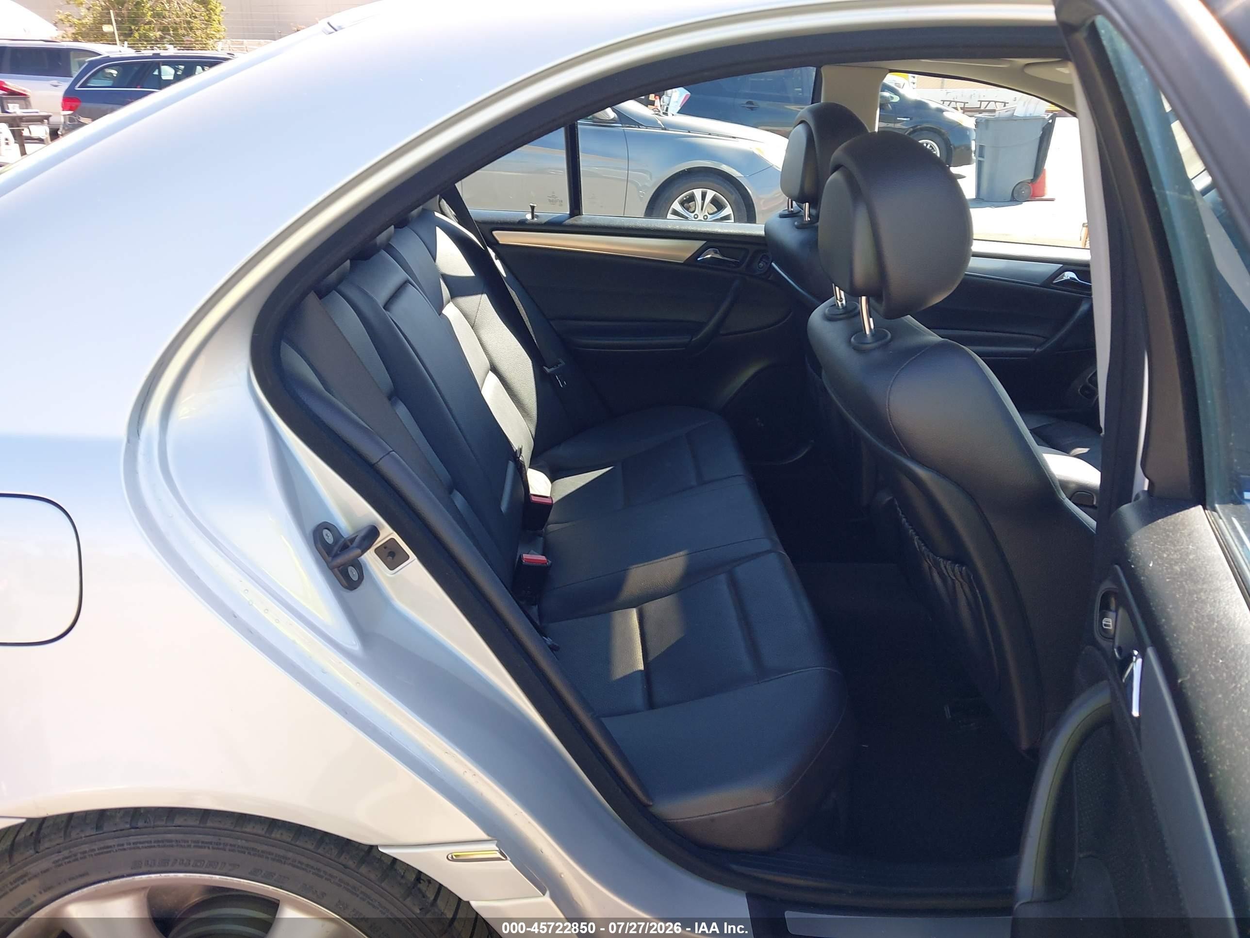 2006 Mercedes-benz C 230 Sport Серебряный vin: WDBRF52HX6F743663