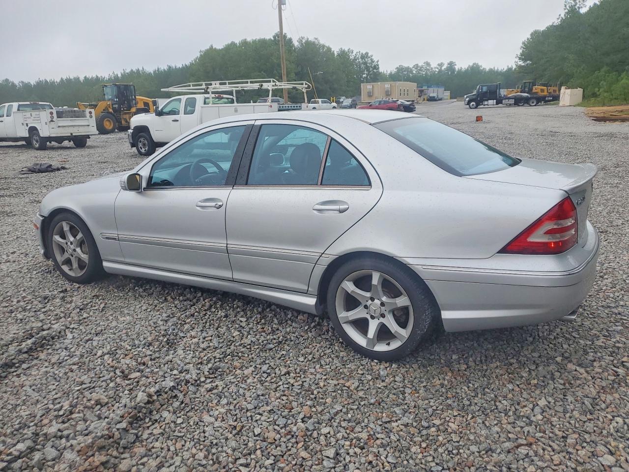 2007 Mercedes-benz C 230 Серый vin: WDBRF52HX7F867854