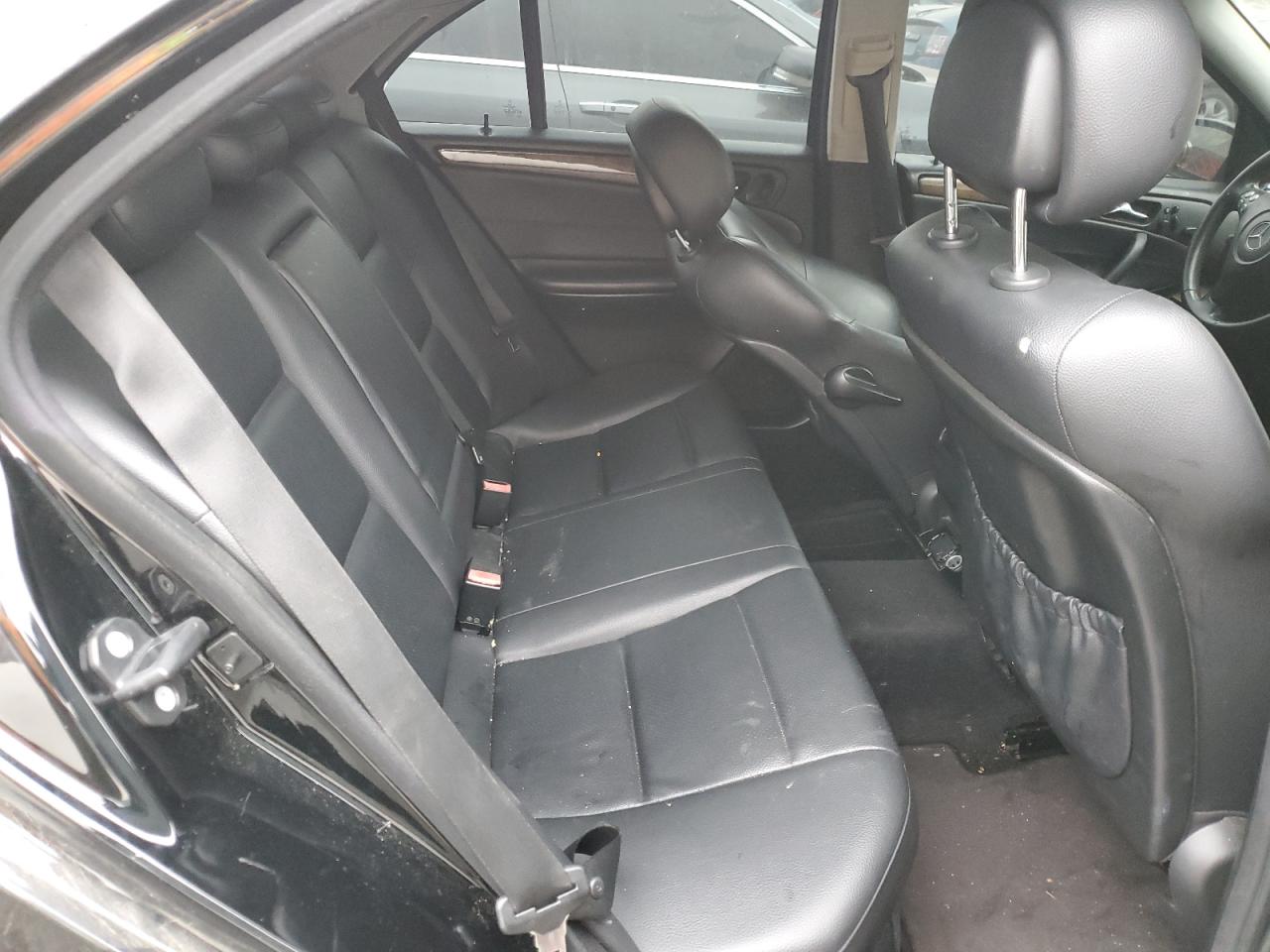 2007 Mercedes-benz C 230 Black vin: WDBRF52HX7F918897