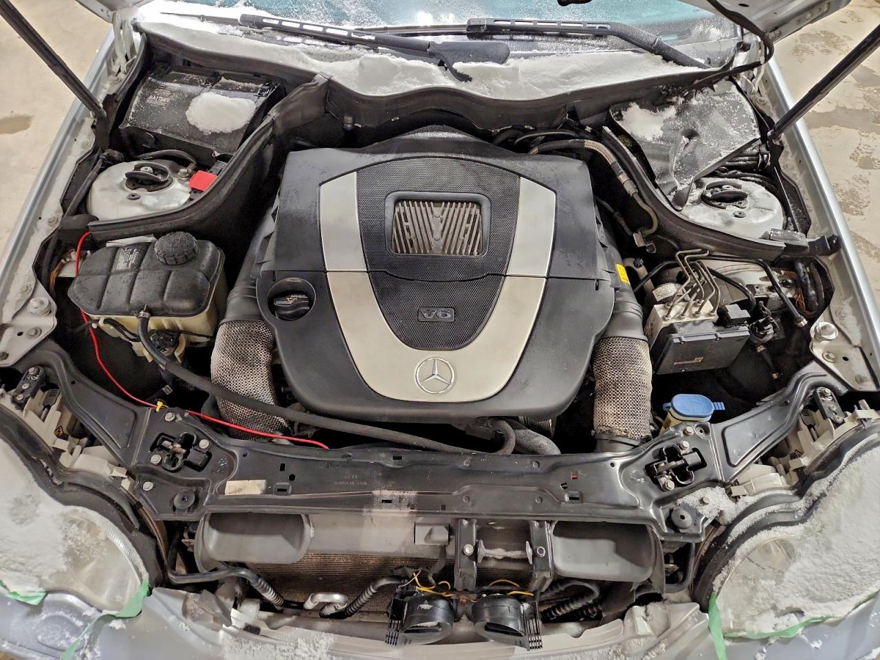 2006 Mercedes-benz C 230 Silver vin: WDBRF52J26F775428