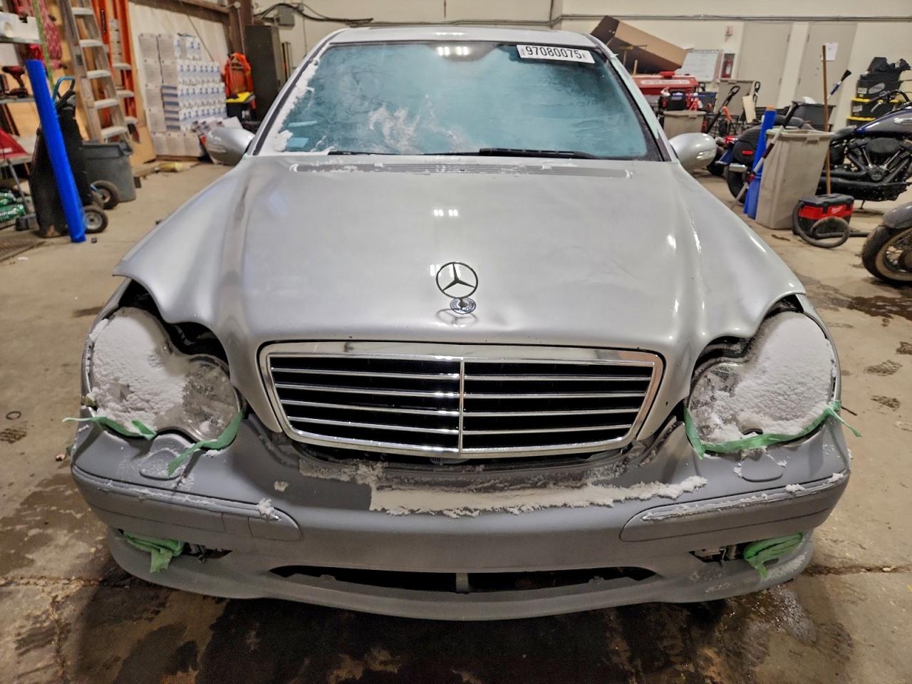 2006 Mercedes-benz C 230 Silver vin: WDBRF52J26F775428