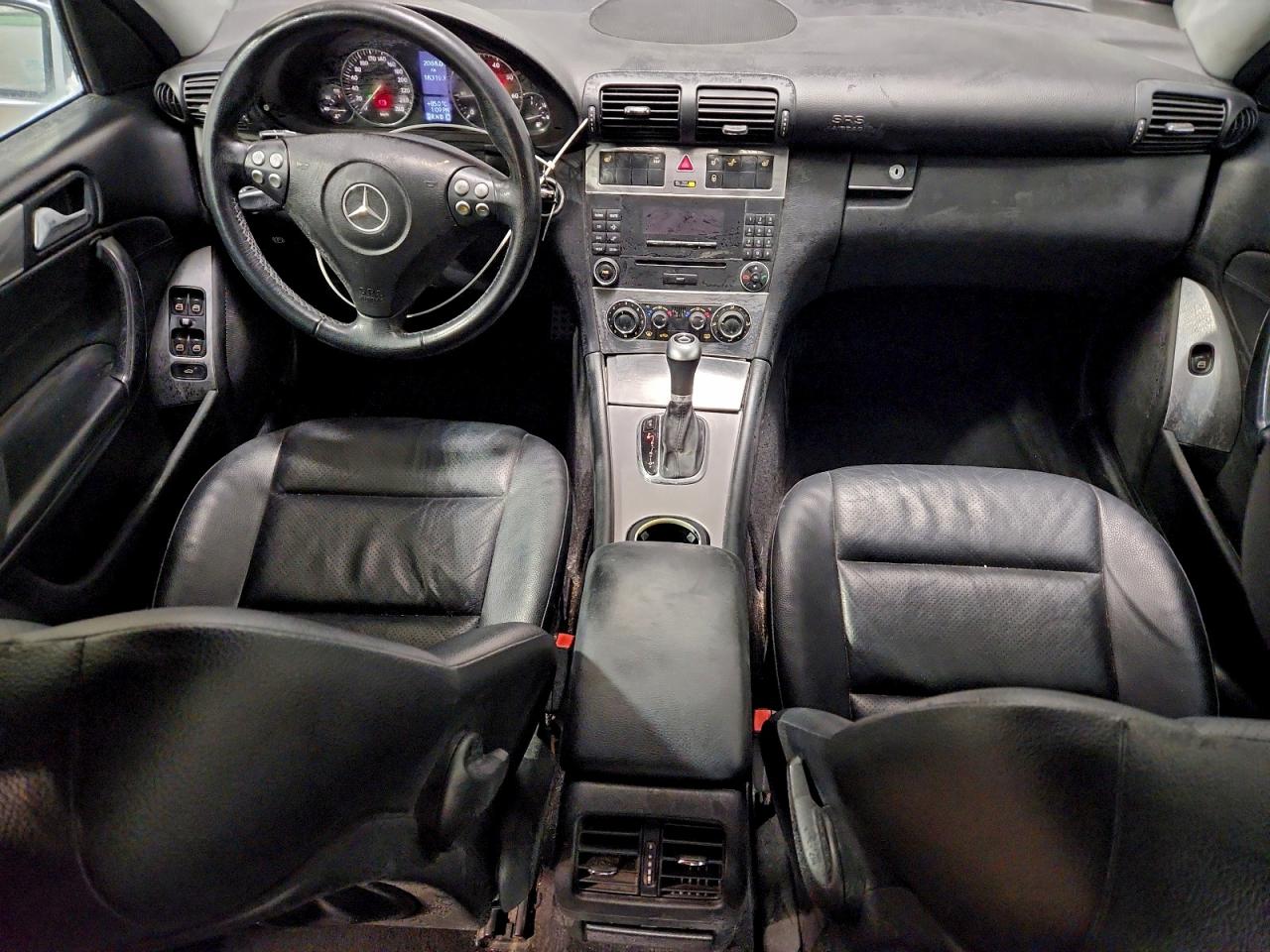 2006 Mercedes-benz C 230 Silver vin: WDBRF52J26F775428