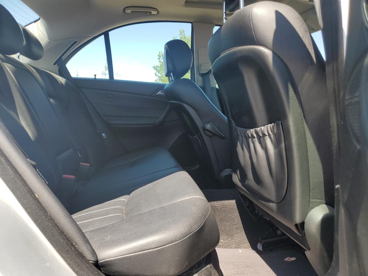 2006 Mercedes-benz C 230 Silver vin: WDBRF52J46F744830