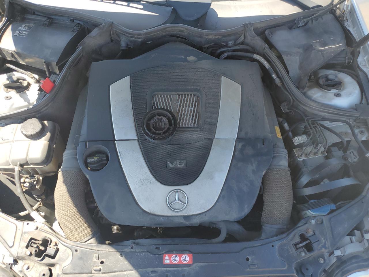 2006 Mercedes-benz C 230 Silver vin: WDBRF52J46F744830