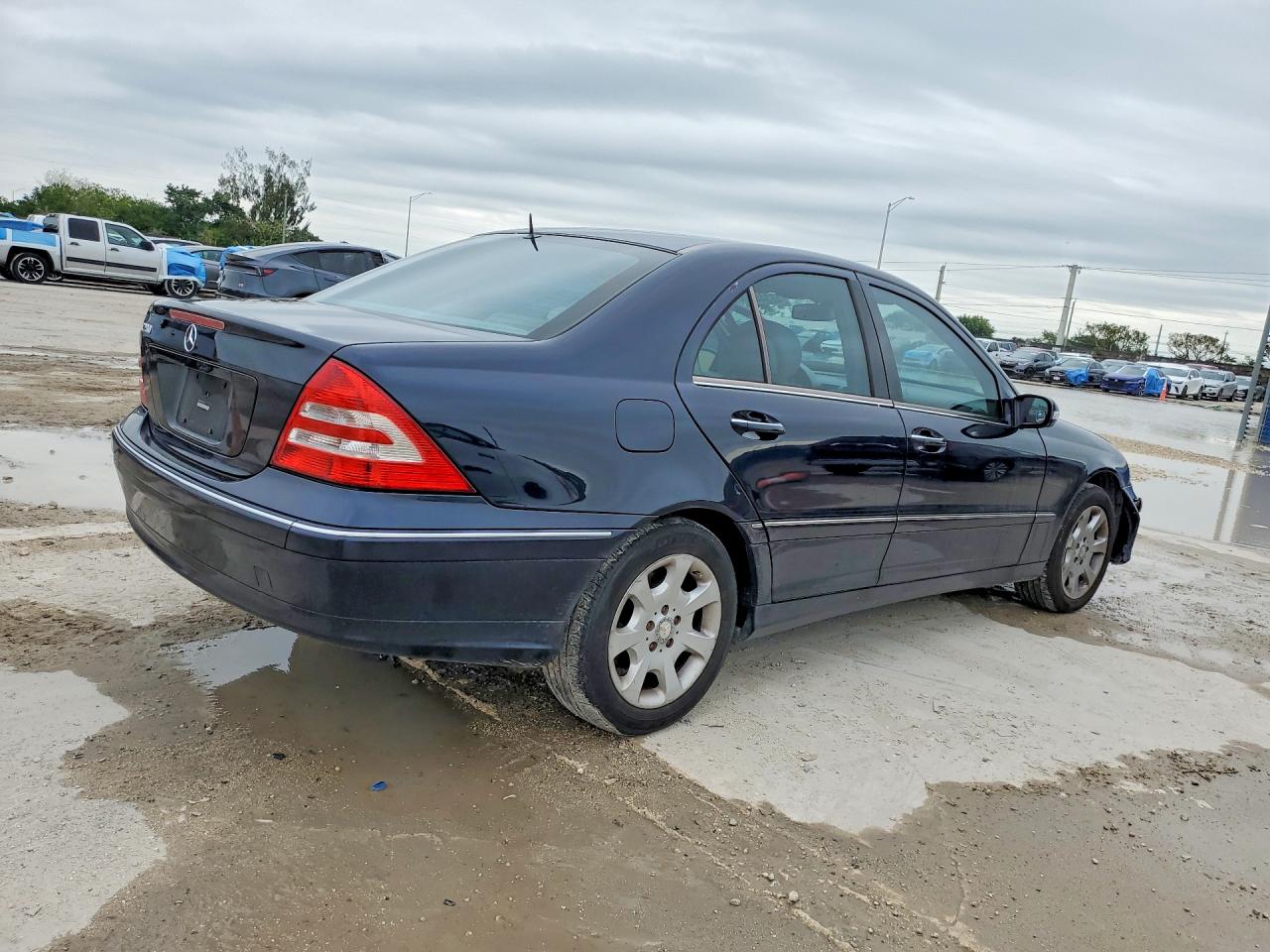 2006 Mercedes-benz C 280 Blue vin: WDBRF54H06A834550