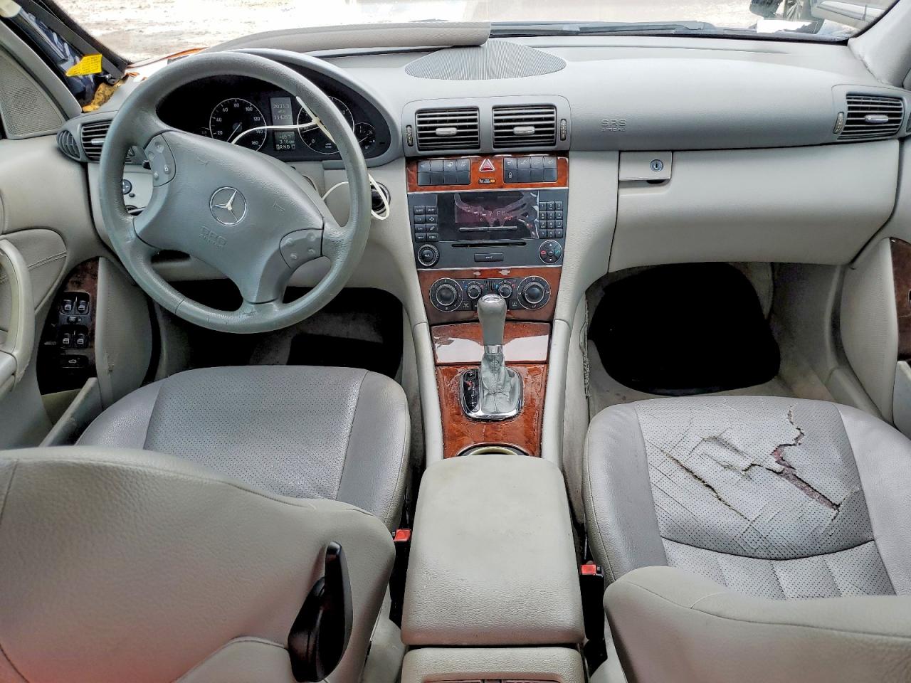 2006 Mercedes-benz C 280 Blue vin: WDBRF54H06A834550