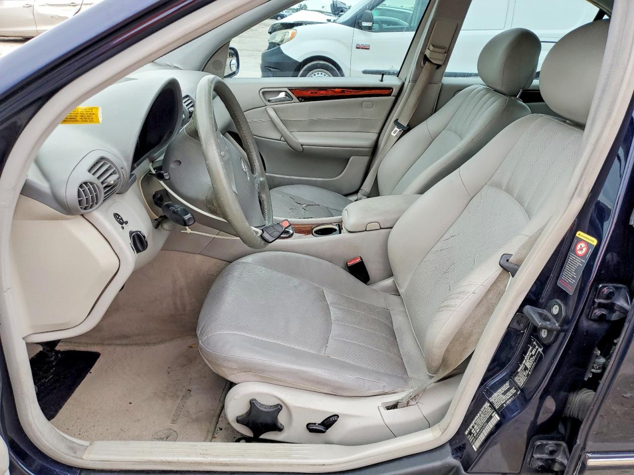 2006 Mercedes-benz C 280 Blue vin: WDBRF54H06A834550