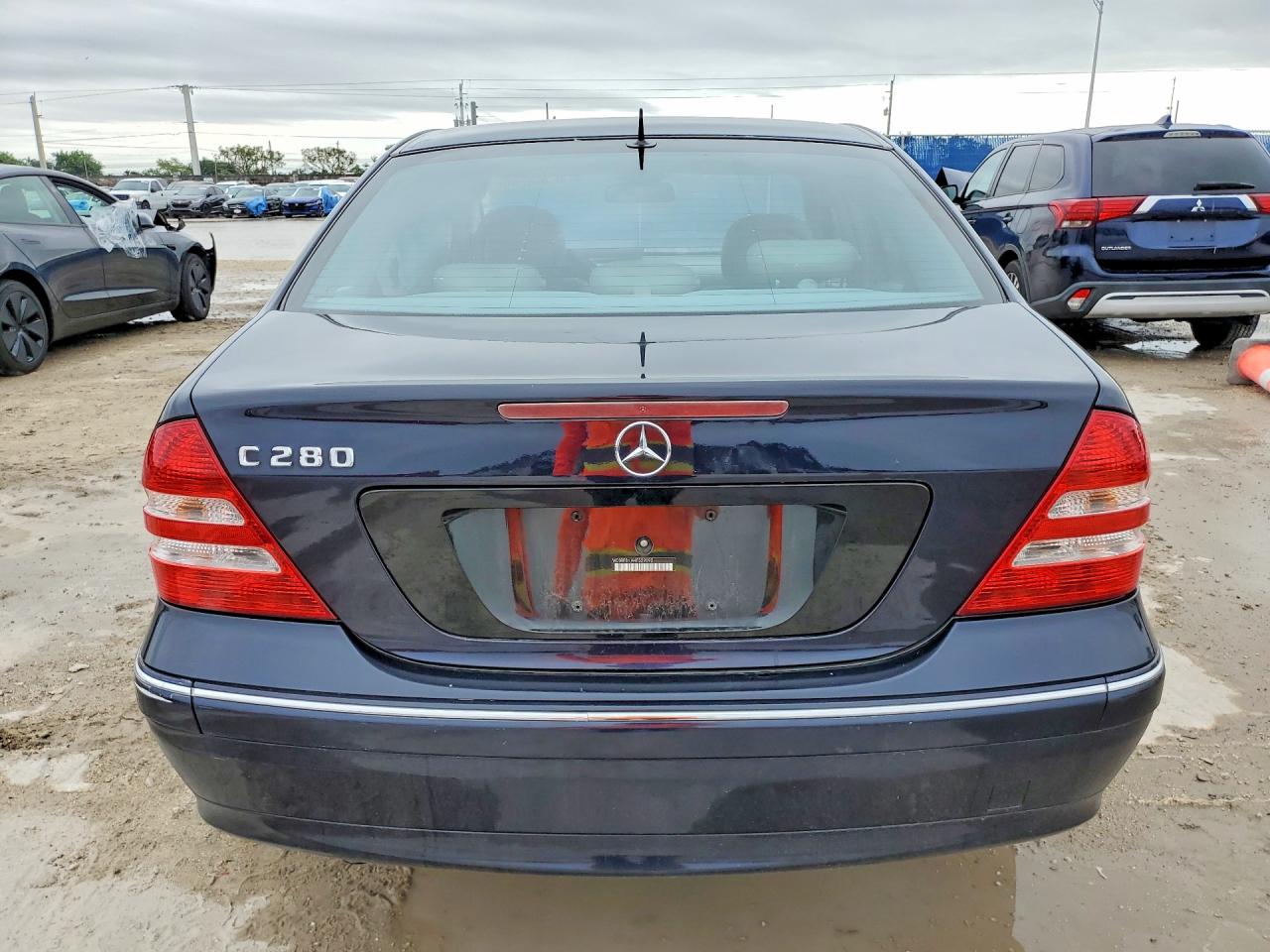 2006 Mercedes-benz C 280 Blue vin: WDBRF54H06A834550