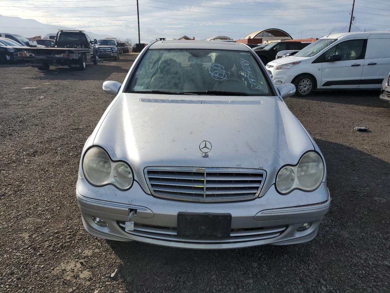 2006 Mercedes-benz C 280 Silver vin: WDBRF54H06A839764