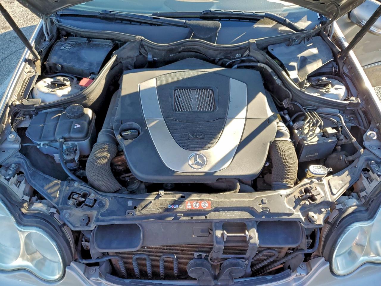 2006 Mercedes-benz C 280 Серебряный vin: WDBRF54H06A843376