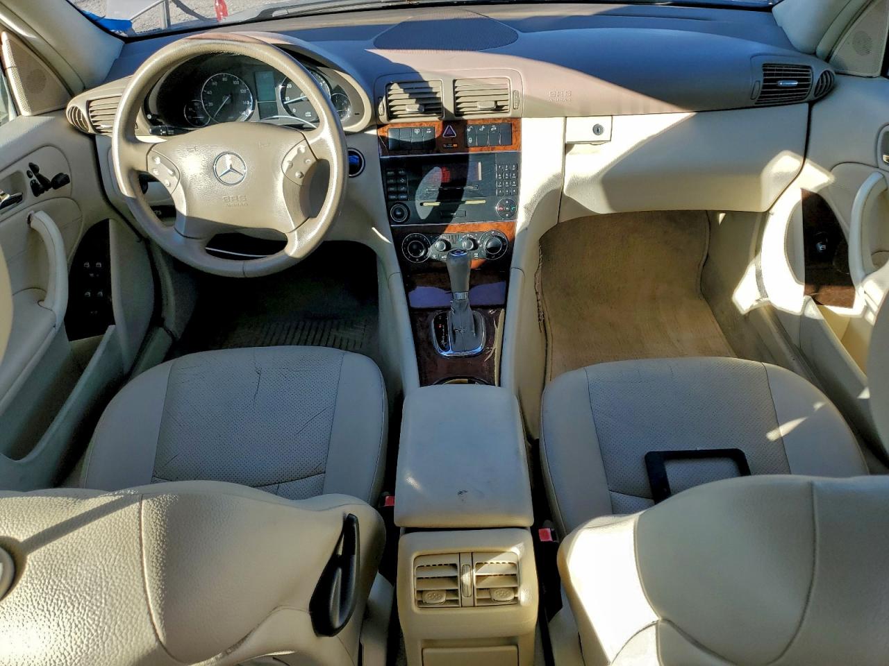 2006 Mercedes-benz C 280 Серебряный vin: WDBRF54H06A843376