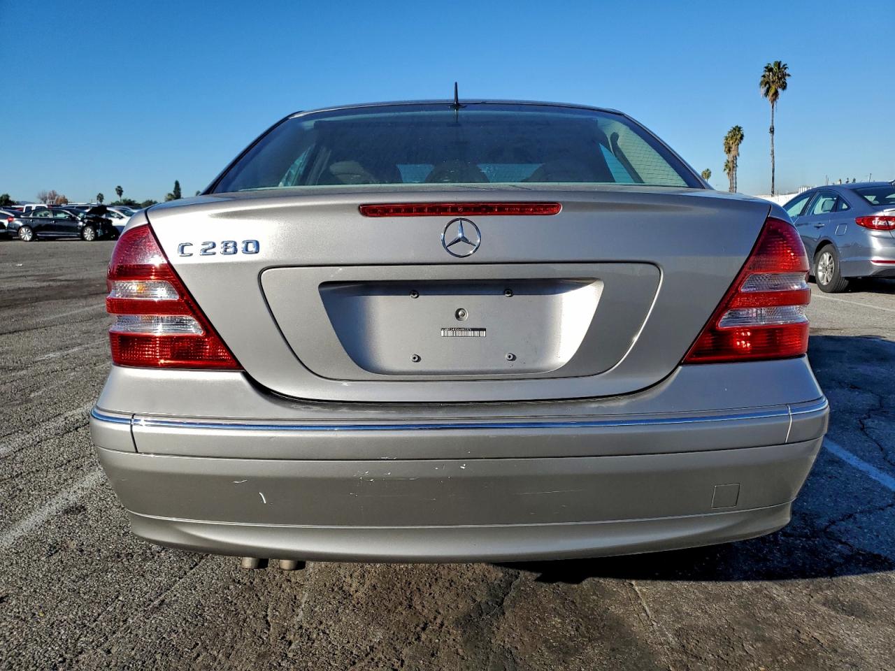 2006 Mercedes-benz C 280 Серебряный vin: WDBRF54H06A843376