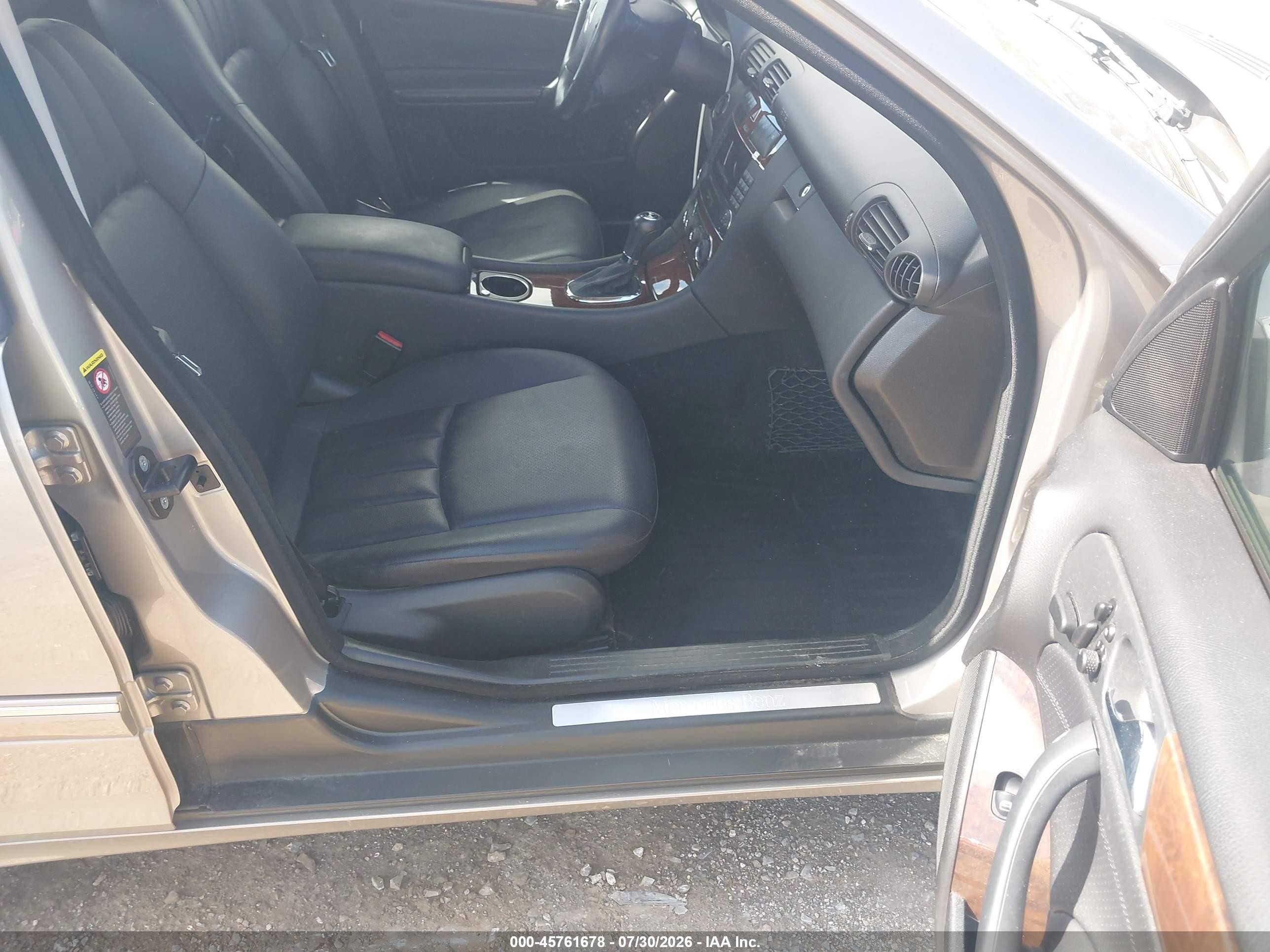 2007 Mercedes-benz C 280 Luxury Tan vin: WDBRF54H07F880433