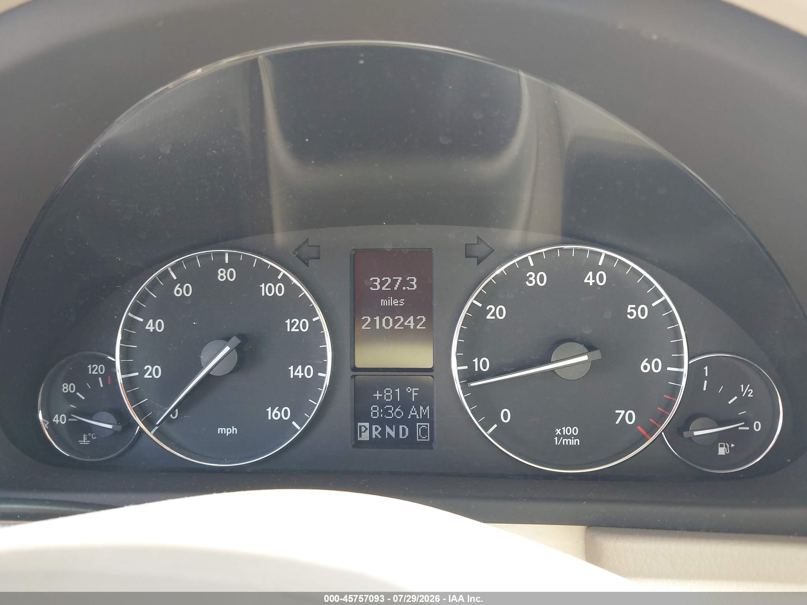 2007 Mercedes-benz C 280 Luxury Beige vin: WDBRF54H37A921831