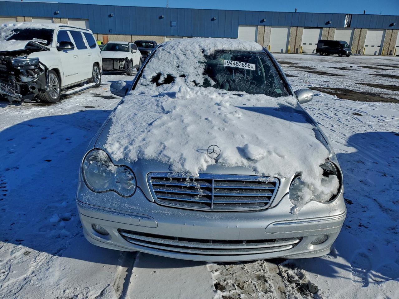 2007 Mercedes-benz C 280 Серебряный vin: WDBRF54H37F836667